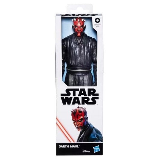 Figure de jouet Hasbro Star Wars Titan Hero Series Darth Maul noir rouge 30 cm