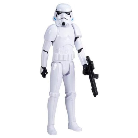 Figurine Hasbro Star Wars Titan Hero Series Stormtrooper blanc noir