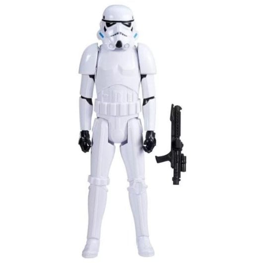 Figurine Hasbro Star Wars Titan Hero Series Stormtrooper blanc noir