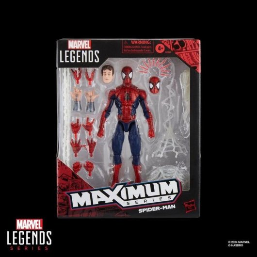 Spielfigur Hasbro Marvel Legends Maximum Series Spider-Man Multicolour 150 mm 20 Zubehör