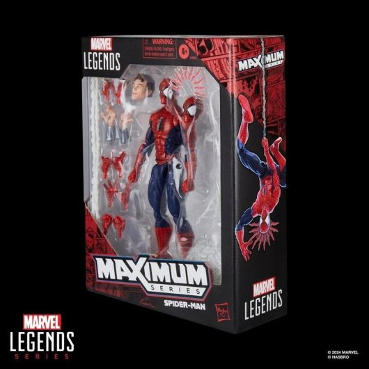 Spielfigur Hasbro Marvel Legends Maximum Series Spider-Man Multicolour 150 mm 20 Zubehör