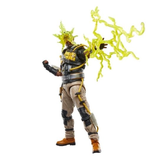 Actionfigur Hasbro Marvel Legends Electro Multicolor beweglich 4 Zubehörteile