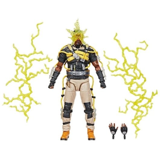 Actionfigur Hasbro Marvel Legends Electro Multicolor beweglich 4 Zubehörteile