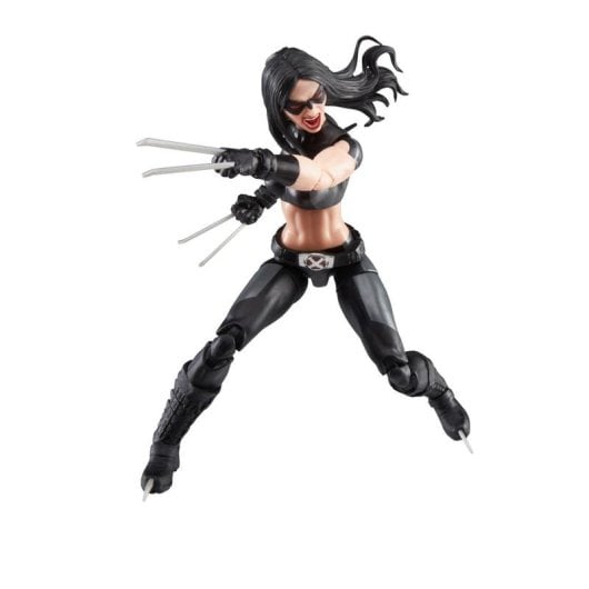 Figurine Hasbro Marvel Legends Series X-Force X-23 & Warpath articulation 20 points