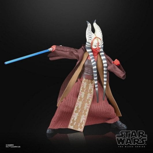 Figura de Ação Hasbro Star Wars The Black Series Shaak Ti Multicolor