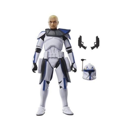 Figur Hasbro Star Wars The Black Series Clone Capitaine Rex Multicolor Zubehör