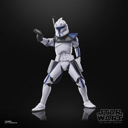 Figur Hasbro Star Wars The Black Series Clone Capitaine Rex Multicolor Zubehör