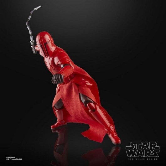 Figura da collezione Hasbro Star Wars The Black Series Imperial Praetorian Guard articolata 15 cm accessori