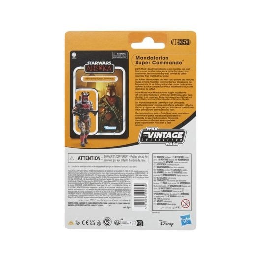 Figur Hasbro Star Wars The Vintage Collection Mandalorian Super Commando Multicolour
