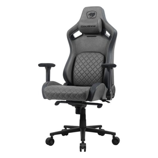 Sedia gaming Cougar DEFENSOR S schienale e seduta imbottiti 150 kg nero/grigio