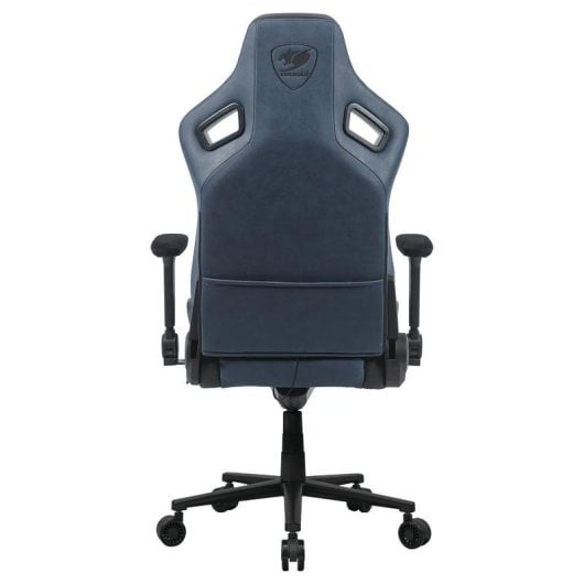 Chaise gaming Cougar DEFENSOR S ergonomique tissu bleu noir 150 kg 4D