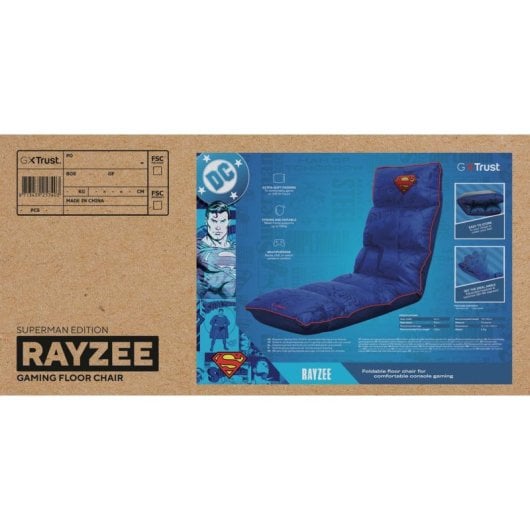 Gaming Stuhl Trust GXT 718SM Rayzee Blau Padded Metallrahmen 125 kg 195 cm