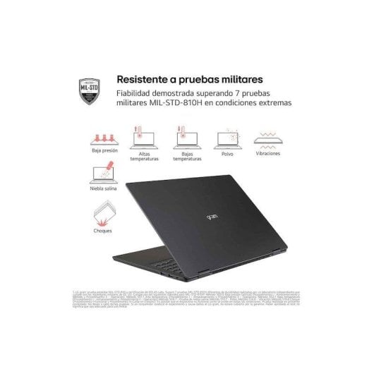 Portátil LG Gram Pro 16Z90TR-E.AD88B 16" Intel Core Ultra 7 255H 32GB 1TB SSD RTX 5050 Windows 11