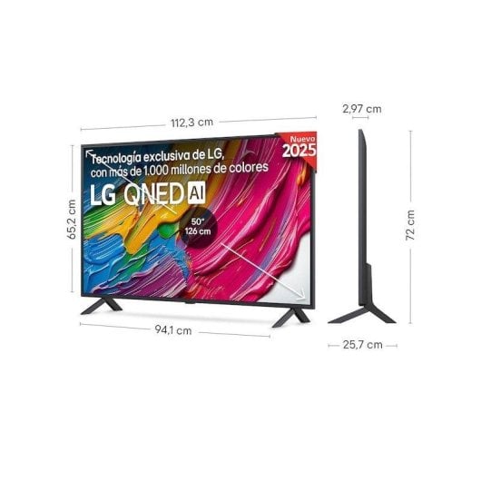 TV LG QNED 50QNED8EA6B 50" 4K Quantum Dot Smart TV Dolby Vision