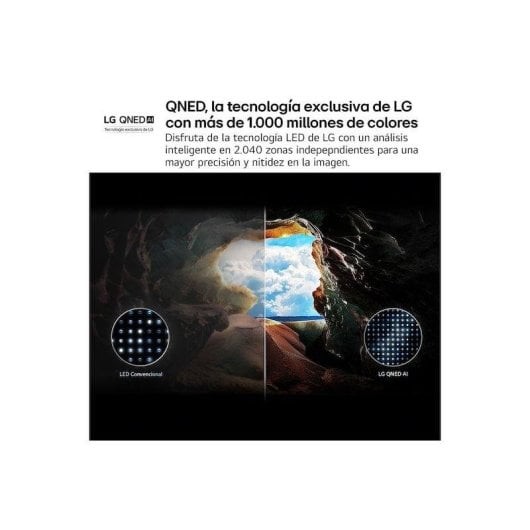 TV LG QNED 50QNED8EA6B 50" 4K Quantum Dot Smart TV Dolby Vision