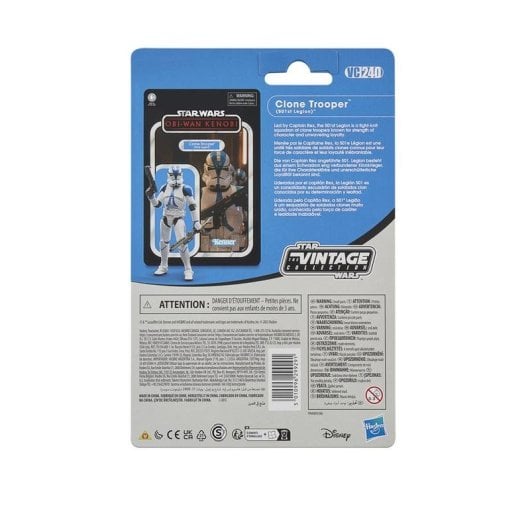 Figura da collezione Hasbro Star Wars The Vintage Collection Clone Trooper 501st Legion Multicolore