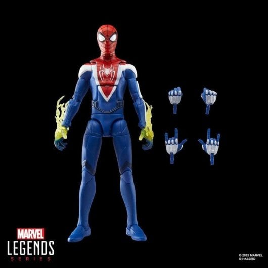 Figurine Hasbro Marvel Legends Miles Morales Gamerverse Costume Amélioré articulée
