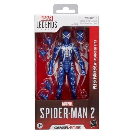 Figur Hasbro Marvel Legends Series Gamerverse Peter Parker Anti-Venom Suit Beweglich Multicolor