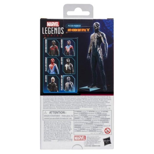 Figur Hasbro Marvel Legends Series Gamerverse Peter Parker Anti-Venom Suit Beweglich Multicolor