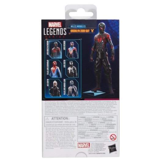 Spielfigur Hasbro Marvel Legends Series Gamerverse Miles Morales Brooklyn 2099 Suit beweglich