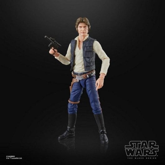 Figura da collezione Hasbro Star Wars The Black Series Han Solo snodabile multicolore