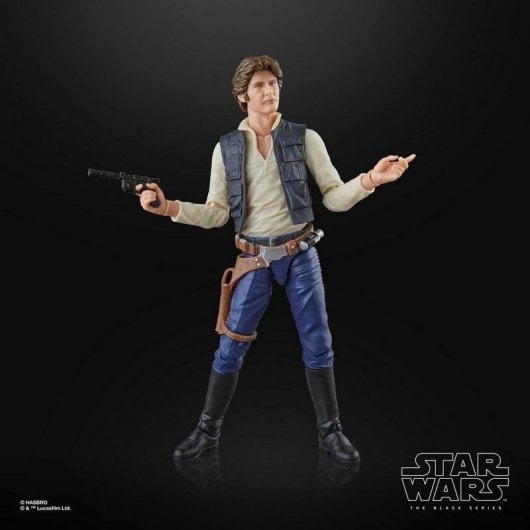 Figura da collezione Hasbro Star Wars The Black Series Han Solo snodabile multicolore
