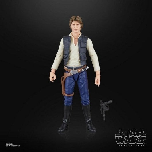 Figura da collezione Hasbro Star Wars The Black Series Han Solo snodabile multicolore