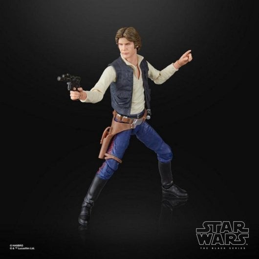 Figura da collezione Hasbro Star Wars The Black Series Han Solo snodabile multicolore