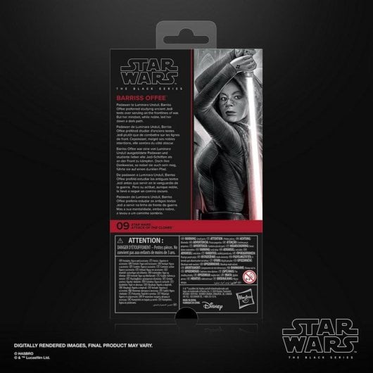 Spielfigur Hasbro Star Wars The Black Series Barriss Offee Multicolor 15 cm