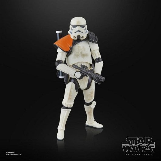 Figurine Hasbro Star Wars The Black Series Sandtrooper articulée et accessoires