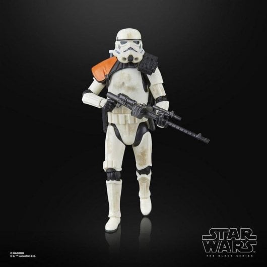 Figurine Hasbro Star Wars The Black Series Sandtrooper articulée et accessoires