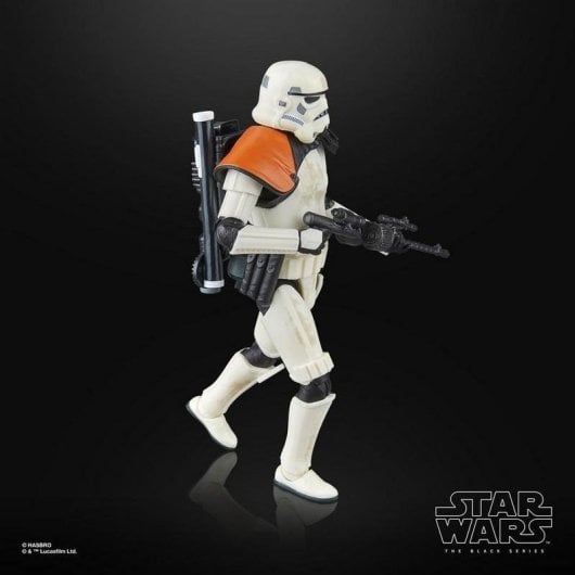 Figurine Hasbro Star Wars The Black Series Sandtrooper articulée et accessoires
