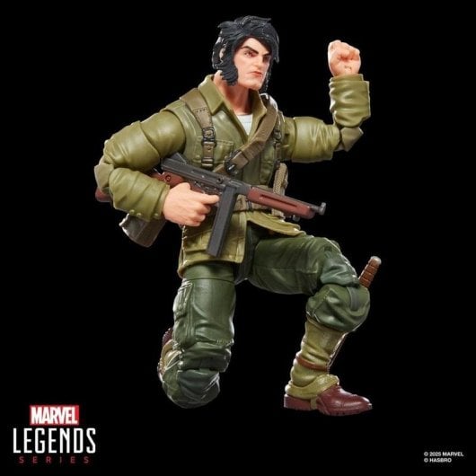Figurine Hasbro Marvel Legends Series Wolverine WWII Logan articulation 20 points