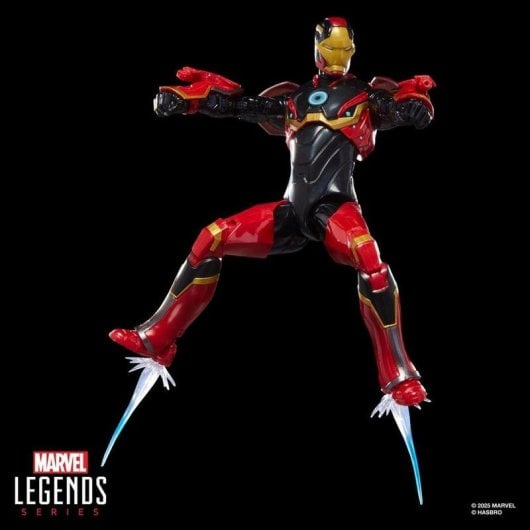 Figura giocattolo Hasbro Marvel Legends Series Iron Man Mark 72 20 punti articolazione
