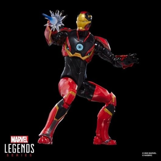 Figura giocattolo Hasbro Marvel Legends Series Iron Man Mark 72 20 punti articolazione