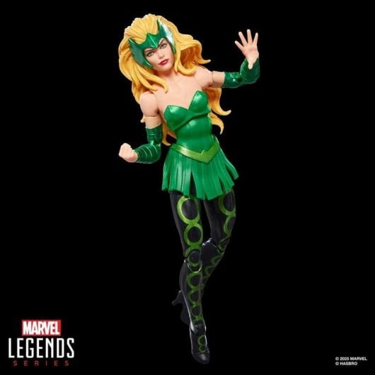 Figurine Hasbro Marvel Legends Series Enchantress articulée multicolore