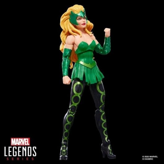 Figurine Hasbro Marvel Legends Series Enchantress articulée multicolore