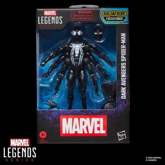 Figure Marvel Hasbro Legends Series Dark Avengers Spider-Man 20 articulations