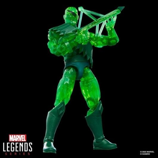 Spielfigur Hasbro Marvel Legends Warbow grün bewegliche Teile 20 Gelenkpunkte