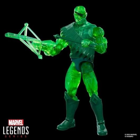 Spielfigur Hasbro Marvel Legends Warbow grün bewegliche Teile 20 Gelenkpunkte