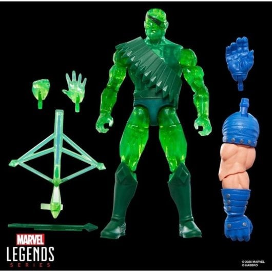 Spielfigur Hasbro Marvel Legends Warbow grün bewegliche Teile 20 Gelenkpunkte