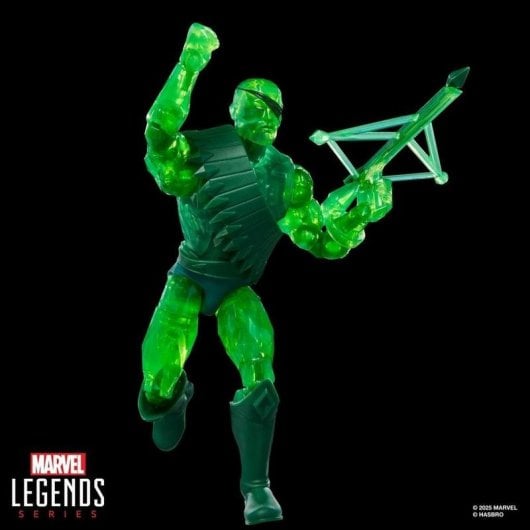 Spielfigur Hasbro Marvel Legends Warbow grün bewegliche Teile 20 Gelenkpunkte