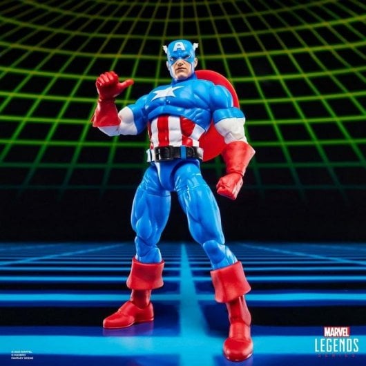 Actionfigur Hasbro Marvel Legends Gamerverse Captain America vs Venom Set bewegliche Teile