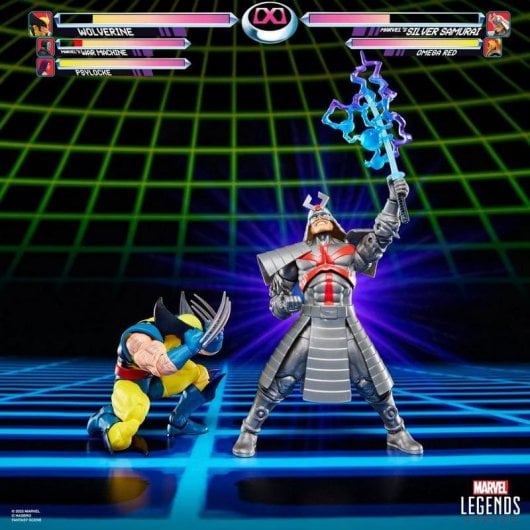 Figurenset Hasbro Marvel Legends Series Gamerverse Wolverine vs Silver Samurai bewegliche Teile
