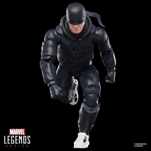 Actionfigur Hasbro Marvel Legends Daredevil Schwarz Weiß 150 mm 20 Gelenke