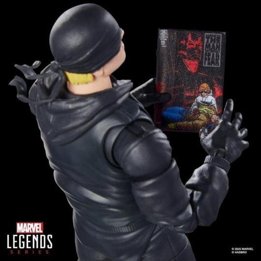 Actionfigur Hasbro Marvel Legends Daredevil Schwarz Weiß 150 mm 20 Gelenke