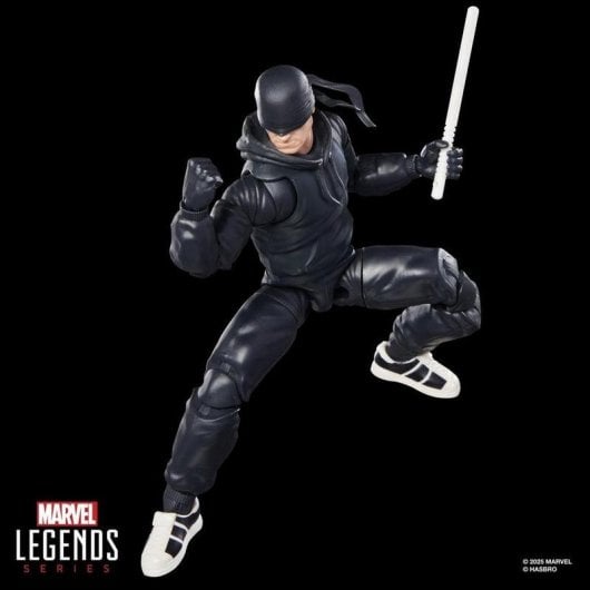 Actionfigur Hasbro Marvel Legends Daredevil Schwarz Weiß 150 mm 20 Gelenke