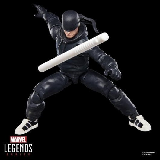 Actionfigur Hasbro Marvel Legends Daredevil Schwarz Weiß 150 mm 20 Gelenke