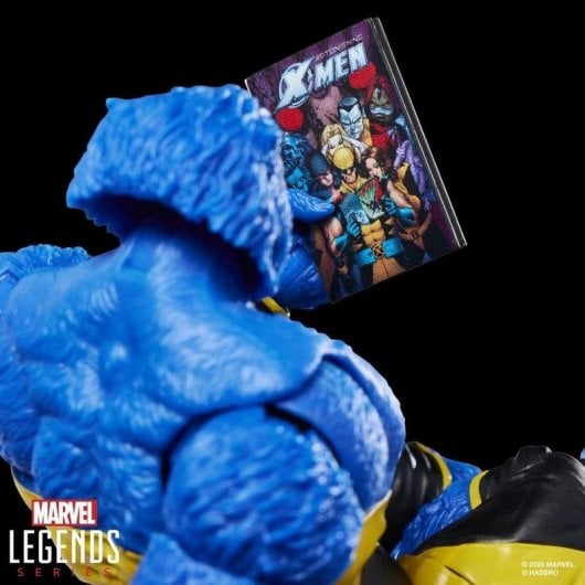 Figur Hasbro Marvel Legends Series Beast Multicolor 20 Gelenke 4 Zubehör