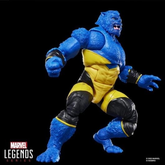 Figur Hasbro Marvel Legends Series Beast Multicolor 20 Gelenke 4 Zubehör